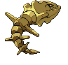 Sprite Animado Steelix Blanco Negro