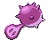 Sprite Animado Qwilfish Blanco Negro