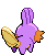 Sprite Animado Mudkip Blanco Negro