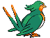 Sprite Animado Swellow Blanco Negro