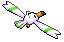 Sprite Animado Wingull Blanco Negro