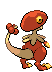 Sprite Animado Breloom Blanco Negro