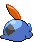 Sprite Animado Gulpin Blanco Negro