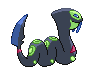 Sprite Animado Seviper Blanco Negro