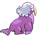 Sprite Animado Walrein Blanco Negro