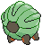 Sprite Animado Shelgon Blanco Negro