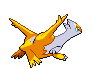 Sprite Animado Latias Blanco Negro