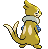 Sprite Animado Buizel Blanco Negro