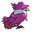 Sprite Animado Honchkrow Blanco Negro
