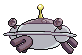 Sprite Animado Magnezone Blanco Negro