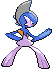Sprite Animado Gallade Blanco Negro