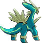 Sprite Animado Dialga Blanco Negro