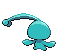 Sprite Animado Manaphy Blanco Negro