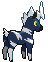 Sprite Animado Blitzle Blanco Negro