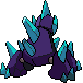 Sprite Animado Gigalith Blanco Negro