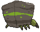 Sprite Animado Crustle Blanco Negro