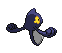 Sprite Animado Yamask Blanco Negro
