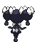 Sprite Animado Gothorita Blanco Negro