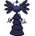 Sprite Animado Gothitelle Blanco Negro