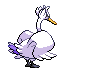 Sprite Animado Swanna Blanco Negro