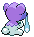 Sprite Animado Cubchoo Blanco Negro