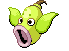 Sprite Animado Weepinbell Blanco Negro