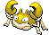 Sprite Animado Krabby Blanco Negro
