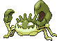 Sprite Animado Kingler Blanco Negro