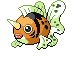 Sprite Animado Seaking Blanco Negro