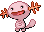 Sprite Animado Wooper Blanco Negro
