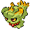 Sprite Animado Misdreavus Blanco Negro