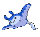 Sprite Animado Mantine Blanco Negro