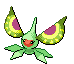 Sprite Animado Masquerain Blanco Negro