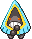 Sprite Animado Snorunt Blanco Negro