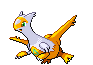 Sprite Animado Latias Blanco Negro