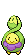 Sprite Animado Budew Blanco Negro
