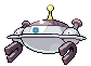 Sprite Animado Magnezone Blanco Negro