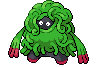 Sprite Animado Tangrowth Blanco Negro