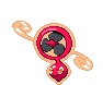 Sprite Animado Rotom Blanco Negro