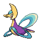 Sprite Animado Cresselia Blanco Negro