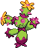 Sprite Animado Maractus Blanco Negro