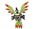 Sprite Animado Sigilyph Blanco Negro