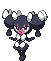 Sprite Animado Gothorita Blanco Negro