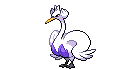 Sprite Animado Swanna Blanco Negro
