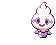 Sprite Animado Vanillite Blanco Negro
