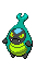 Sprite Animado Karrablast Blanco Negro