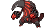 Sprite Animado Heatmor Blanco Negro