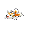 Sprite Goldeen Blanco Negro