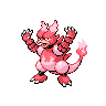 Sprite Magmar Blanco Negro