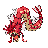 Sprite Gyarados Blanco Negro